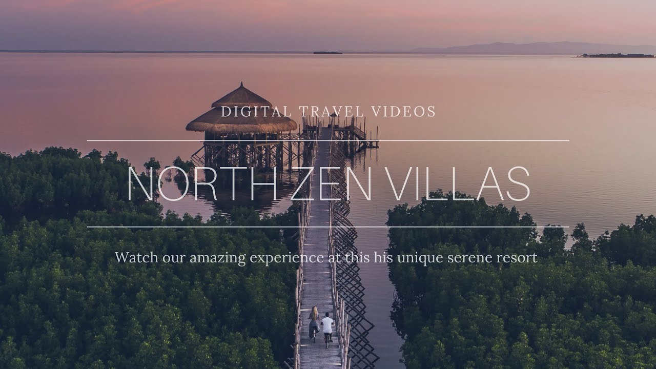 Luxury resort North Zen Villas in Bohol, Philippines.