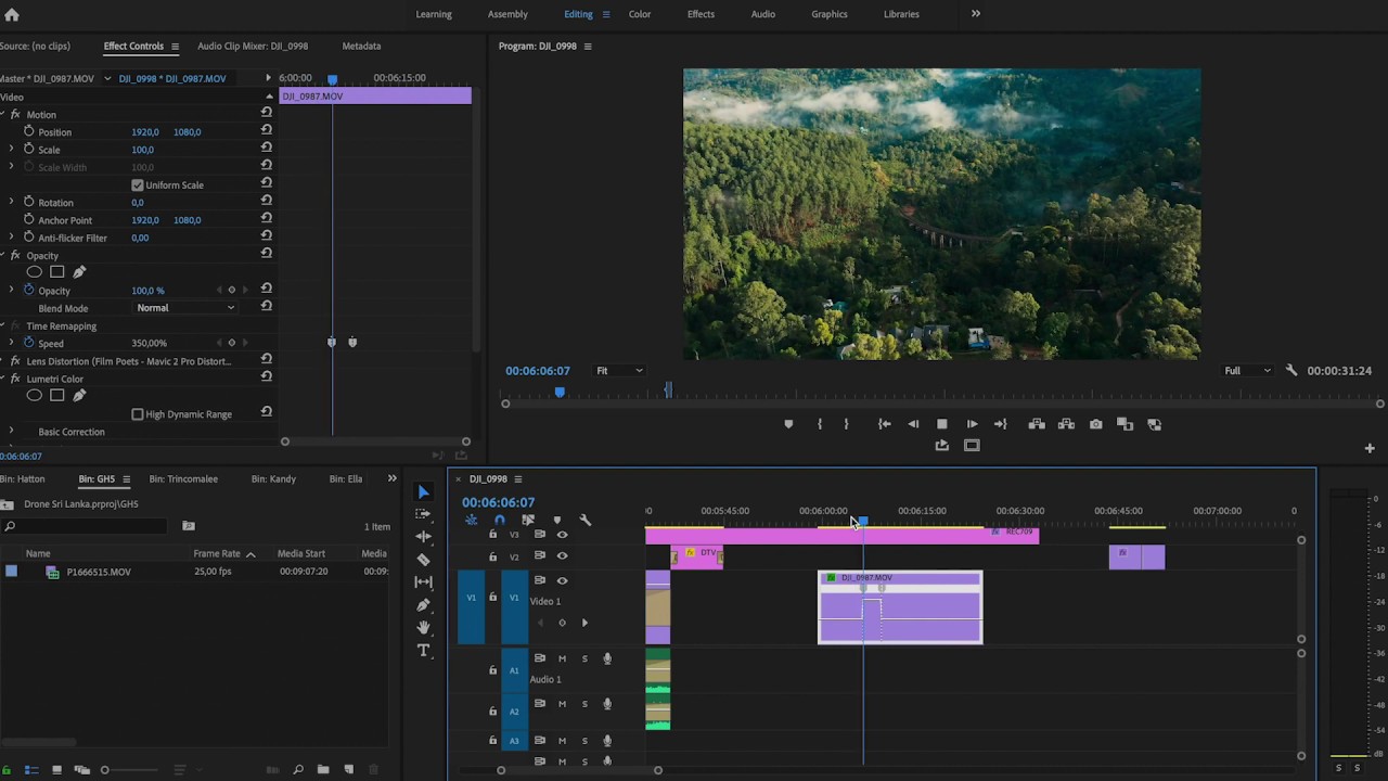 Create a Speed ramp in Adobe Premiere Pro