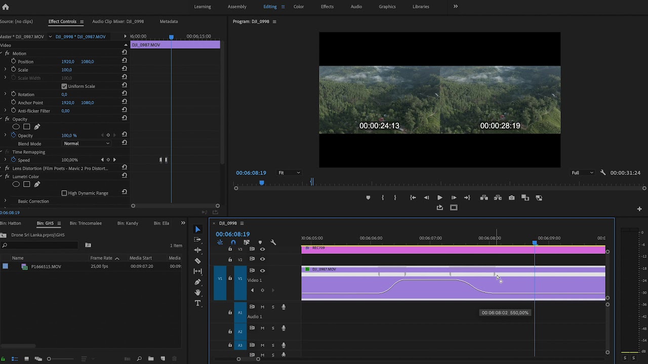 Make your Speed ramp smooth in Adobe Premiere Pro