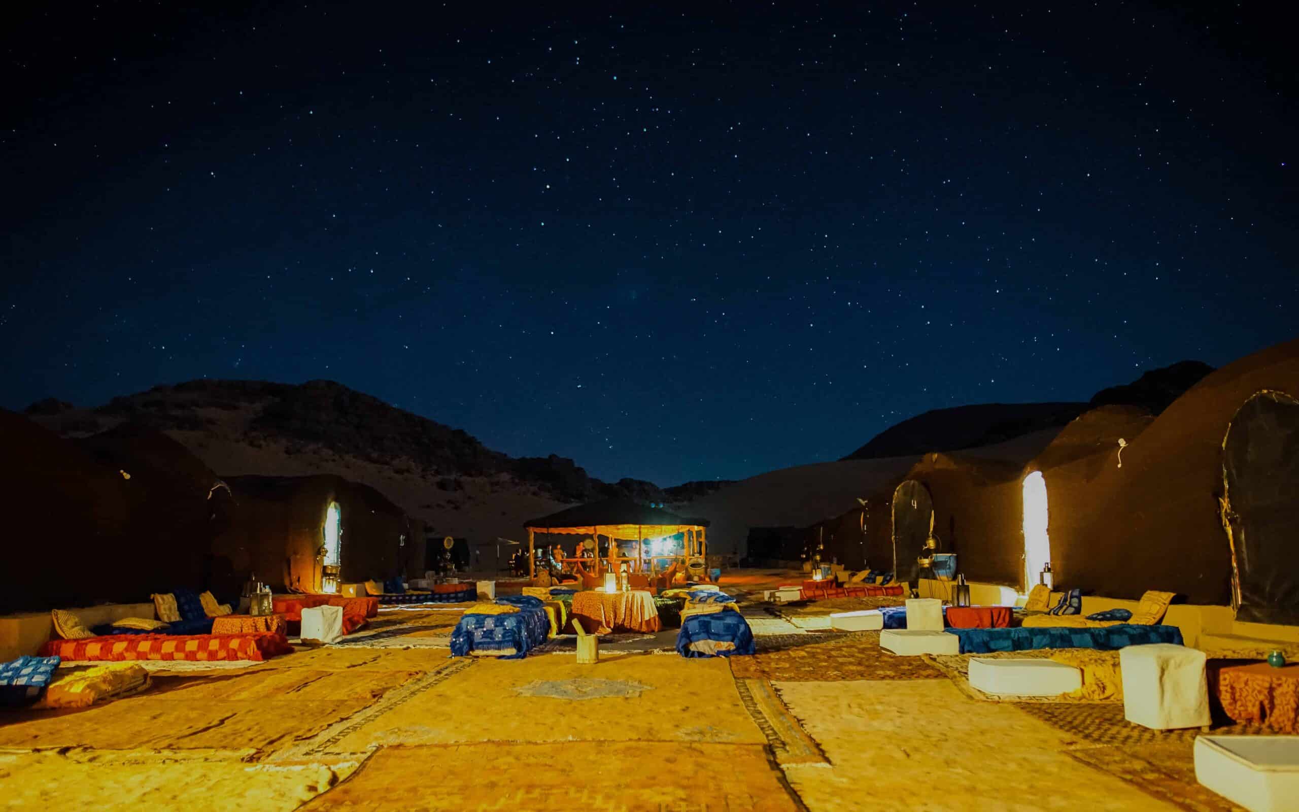 Morocco-desert-camp-stars