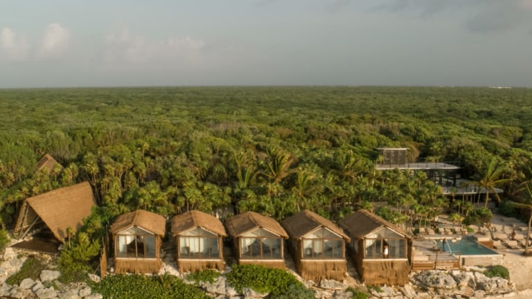 Habitas-Tulum-review-drone-overview