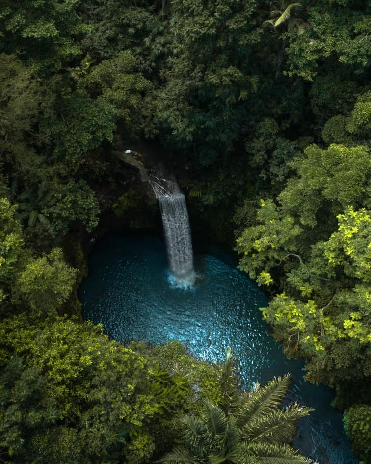 Tibumana-waterfall-Bali-drone-best-photography-locations