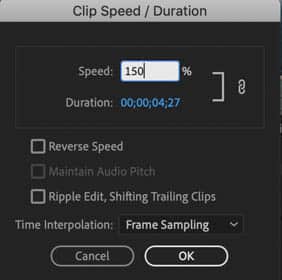 how-to-edit-timelapse-video-adobe-premiere-video-file-change-speed-duration-percentage