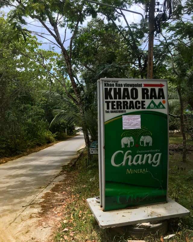 khao-raa-sign-road