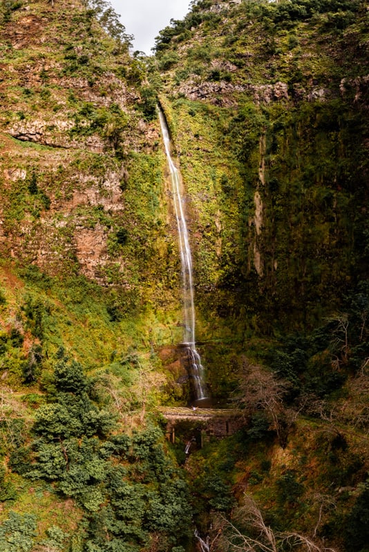 pisao-waterfall-madeira-drone