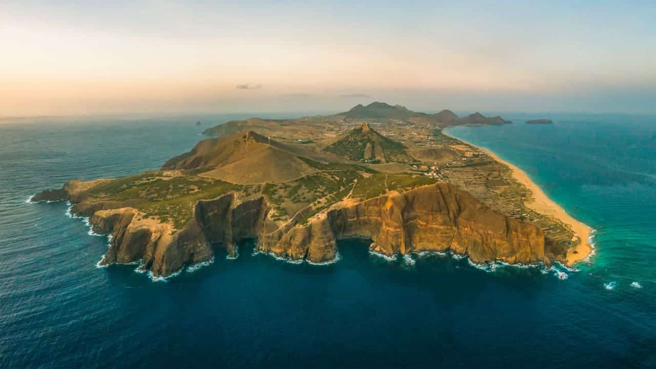 porto-santo-island-drone