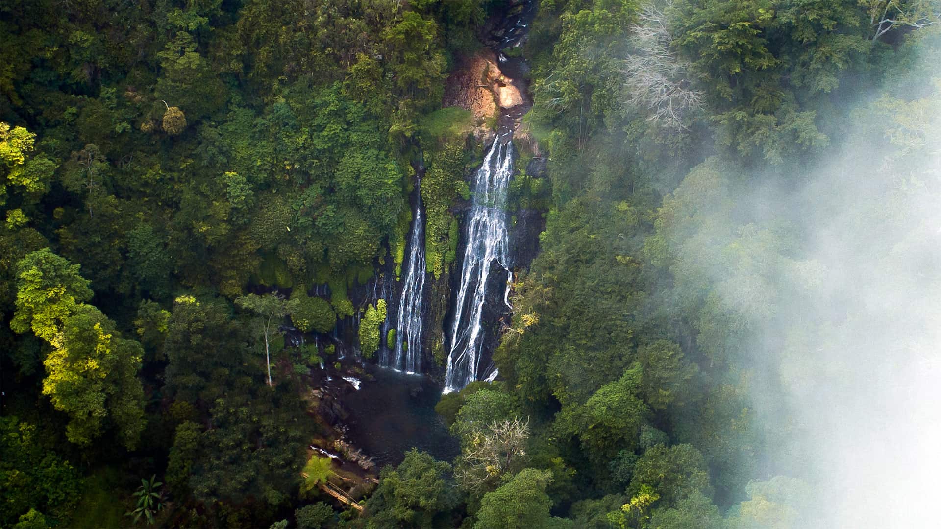 banyumala-waterfall-drone