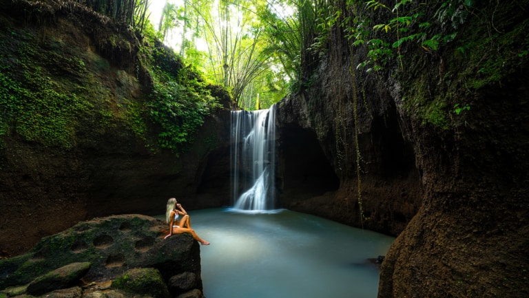 SUWAT WATERFALL BALI – The beautiful hidden Bali waterfall