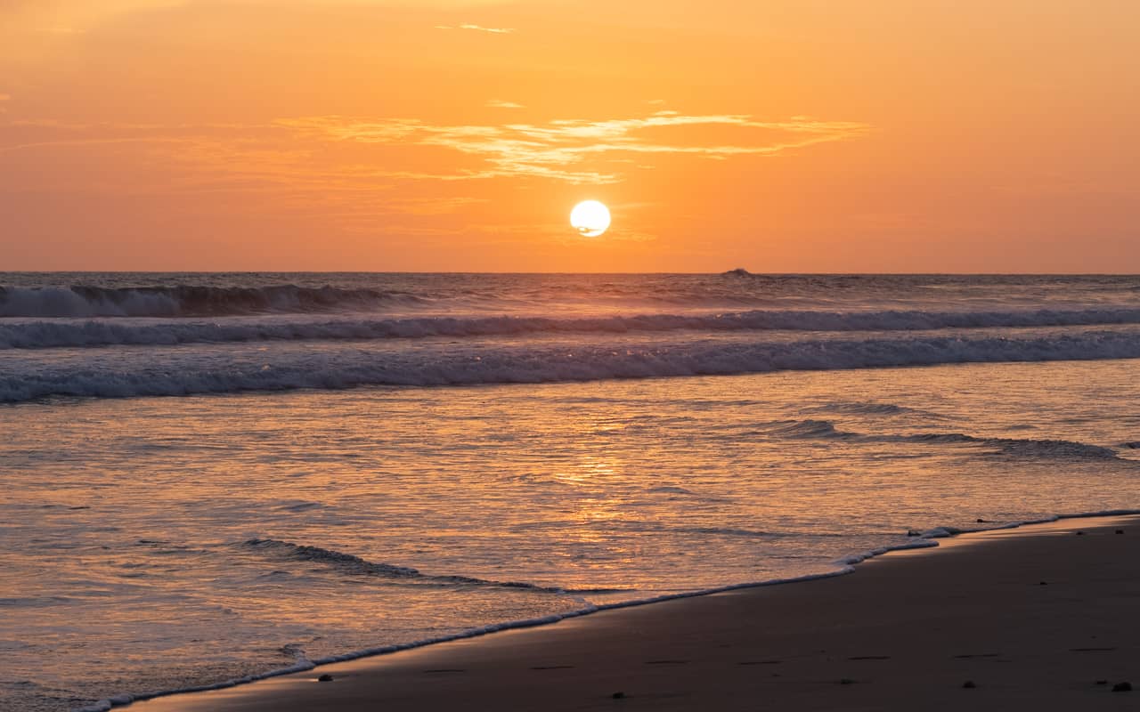 playa-grande-sunset