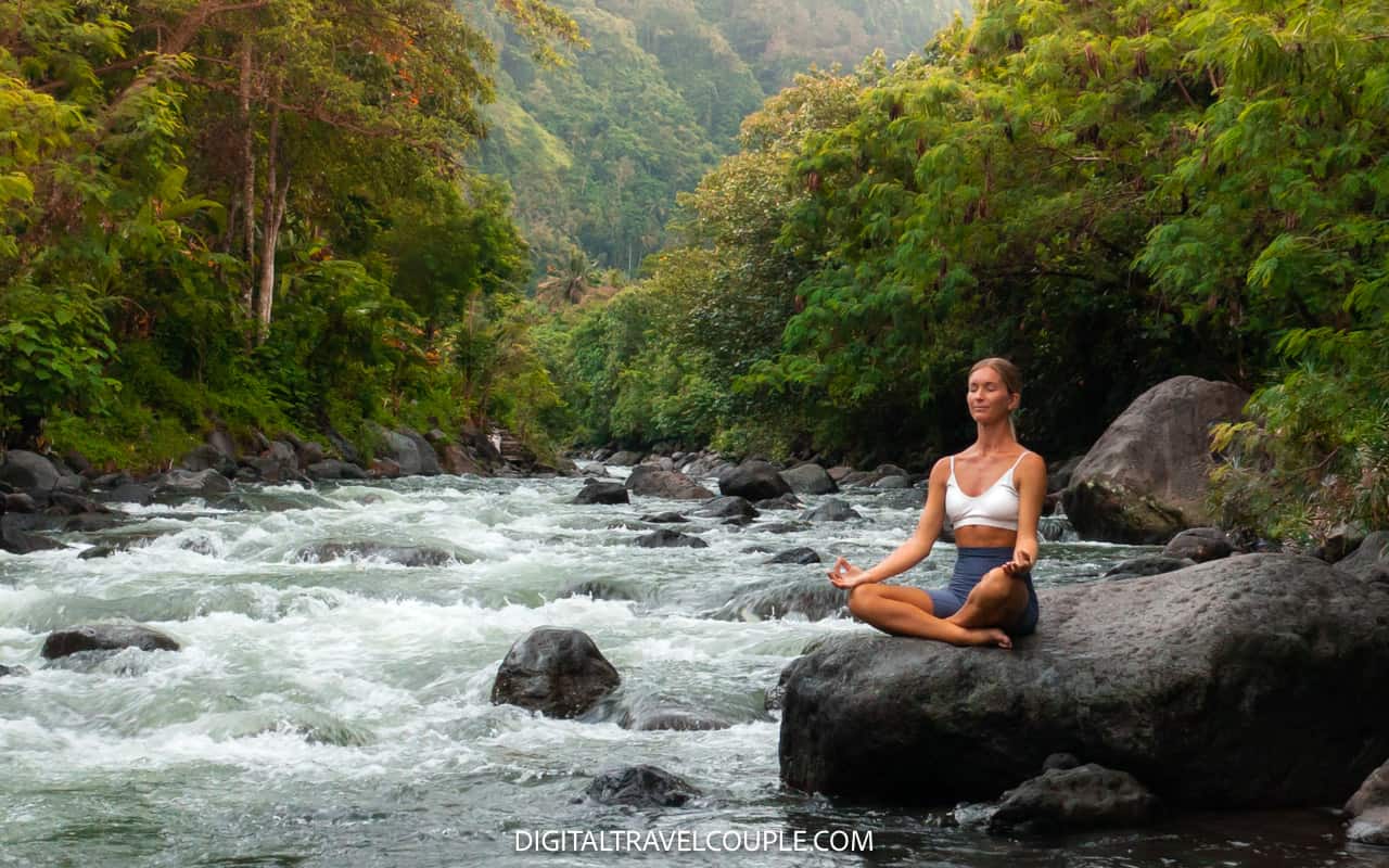 meditating-river