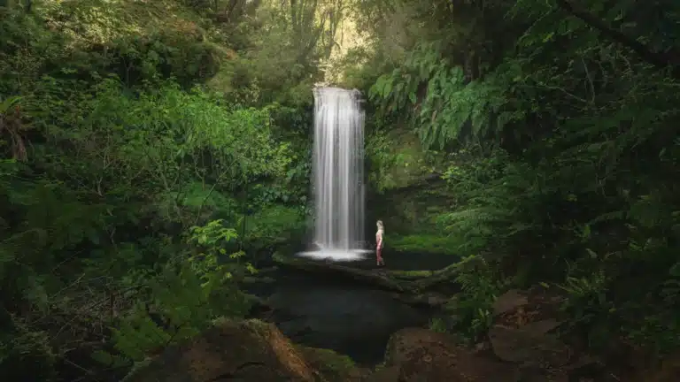 The Enchanting Koropuku Falls in The Catlins New Zealand