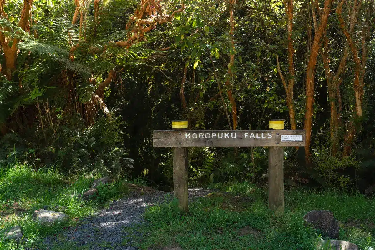 koropuku-falls-sign