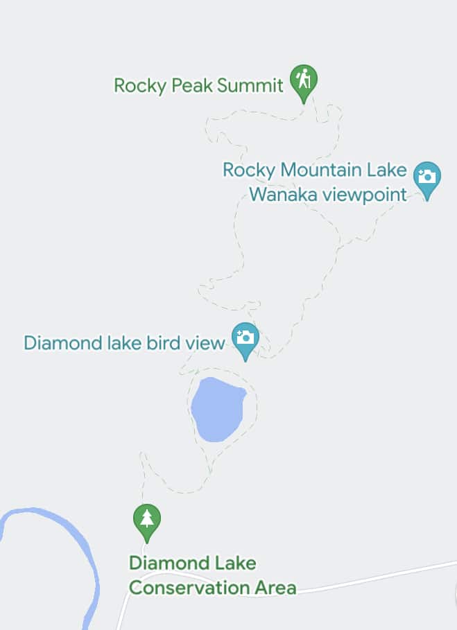 Diamond-lake-rocky-mountain-track-map
