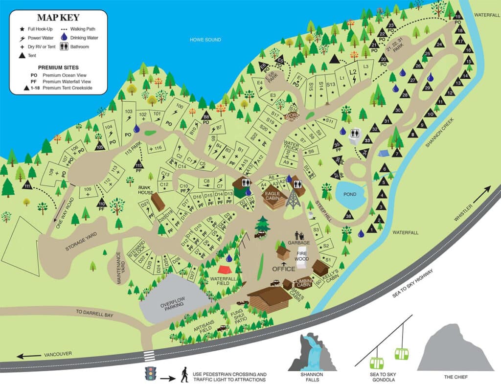 Klahanie-Campground-map