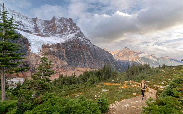 Spectacular Mt Edith Cavell hike & Path of the Glacier trail