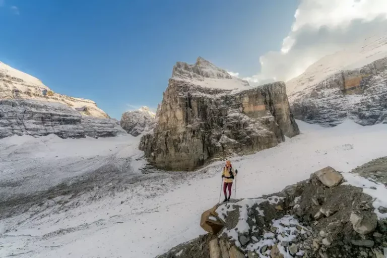 How to hike the Plain of Six Glaciers Trail in Banff Canada
