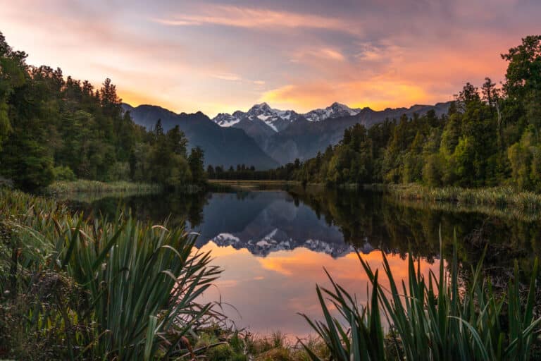 How to visit LAKE MATHESON in NEW ZEALAND