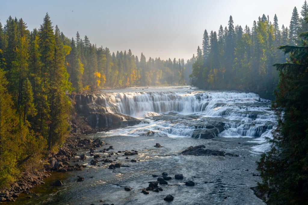 Wells-Gray-Provincial-Park-waterfalls