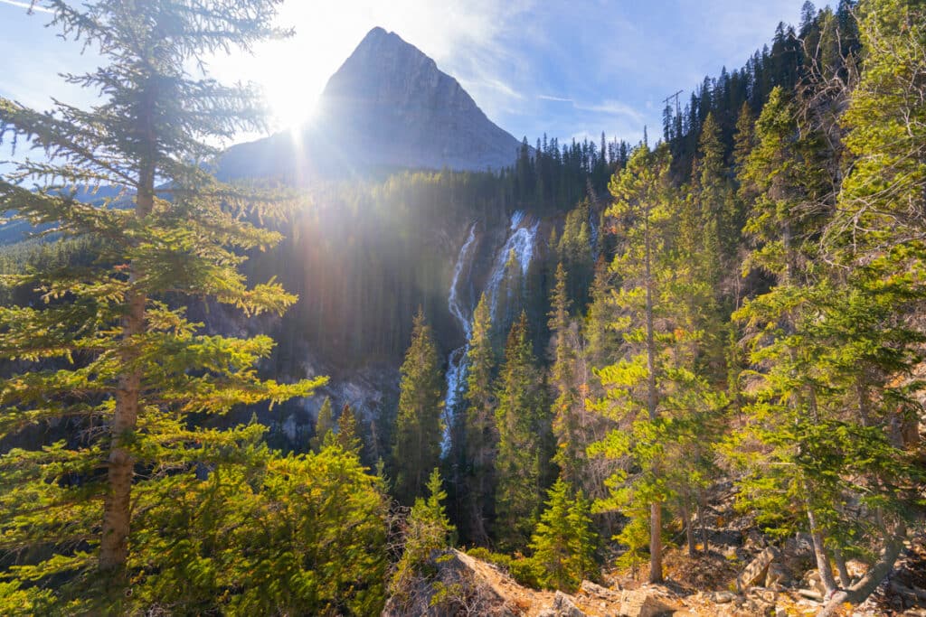 grassi-lakes-trail-waterfall